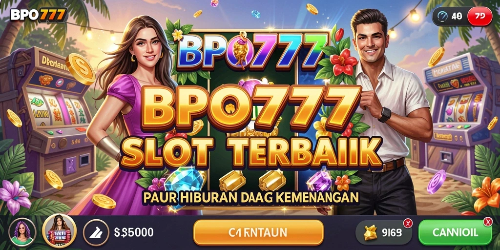 Screenshot gameplay BPO777 menampilkan keseruan bermain Slot yang mendebarkan.