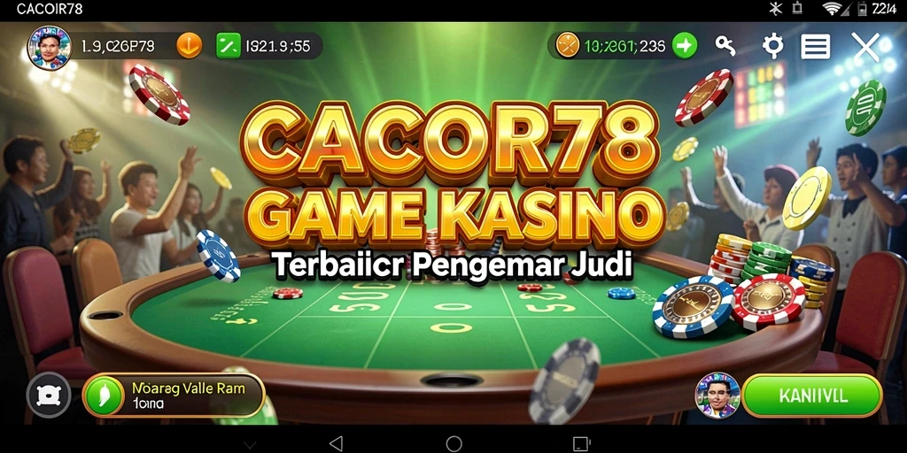 Tampilan gameplay Kasino yang seru dan mengasyikkan di CACOR78.