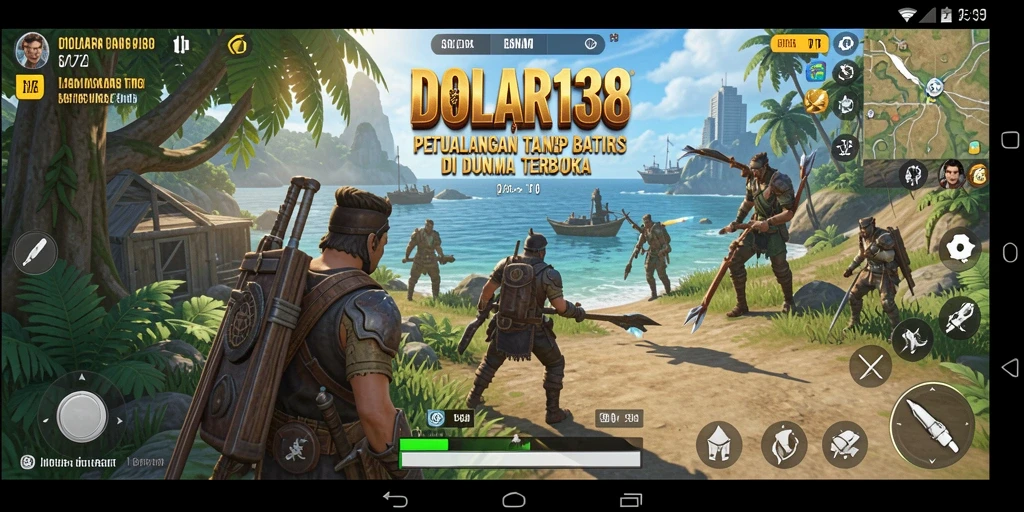 Tangkapan layar gameplay DOLAR138 yang menunjukkan petualangan Open World.