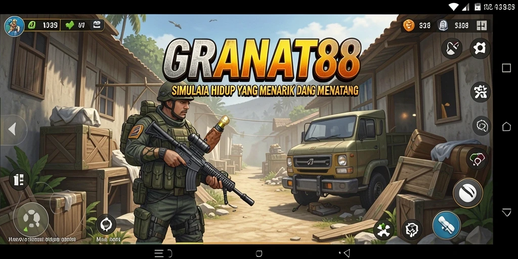 Tampilan gameplay GRANAT88 yang menyenangkan dan interaktif.
