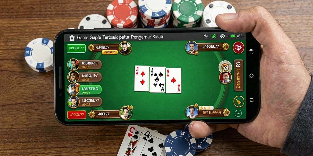 Tampilan menarik saat bermain Gaple di JPTOGEL77.