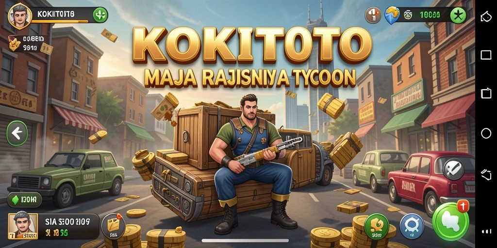 Tampilan gameplay KOKITOTO yang menawan dan interaktif.
