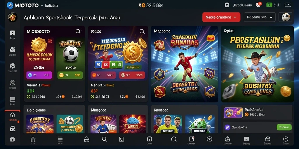 Tampilan gameplay MIOTOTO yang memukau dan interaktif.