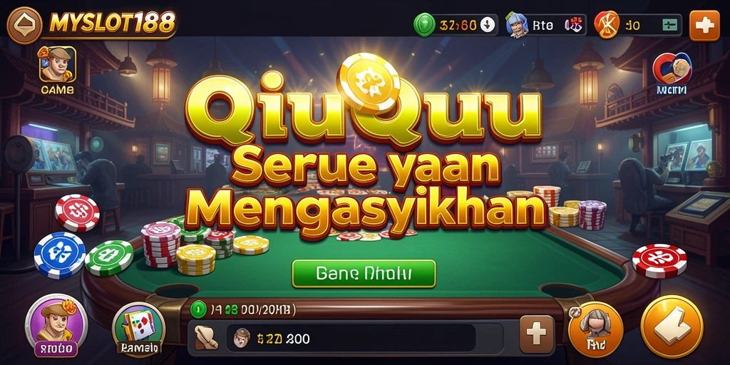 Tampilan gameplay QiuQiu yang menarik di MYSLOT188.