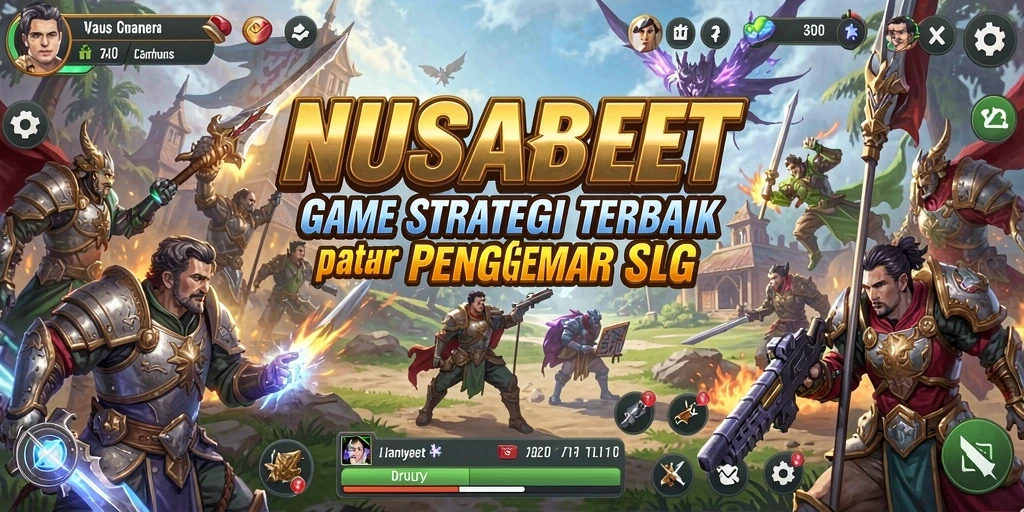 Tampilan gameplay menarik dari NUSABET yang penuh strategi.