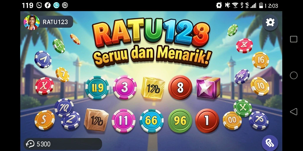 Screenshot gameplay RATU123 yang menunjukkan keseruan bermain Bingo.
