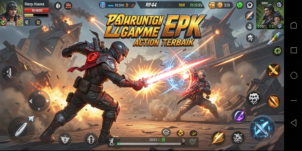 Gameplay intens RR44 dengan aksi seru dan grafis menakjubkan.