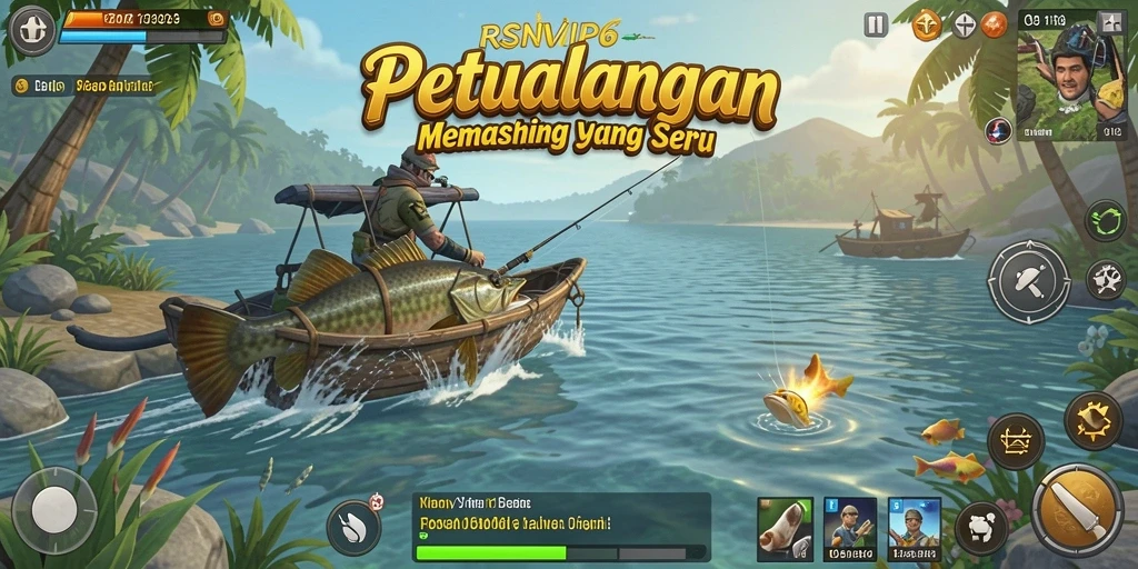 Tangkapan ikan yang fantastis dalam gameplay RSNVIP6.