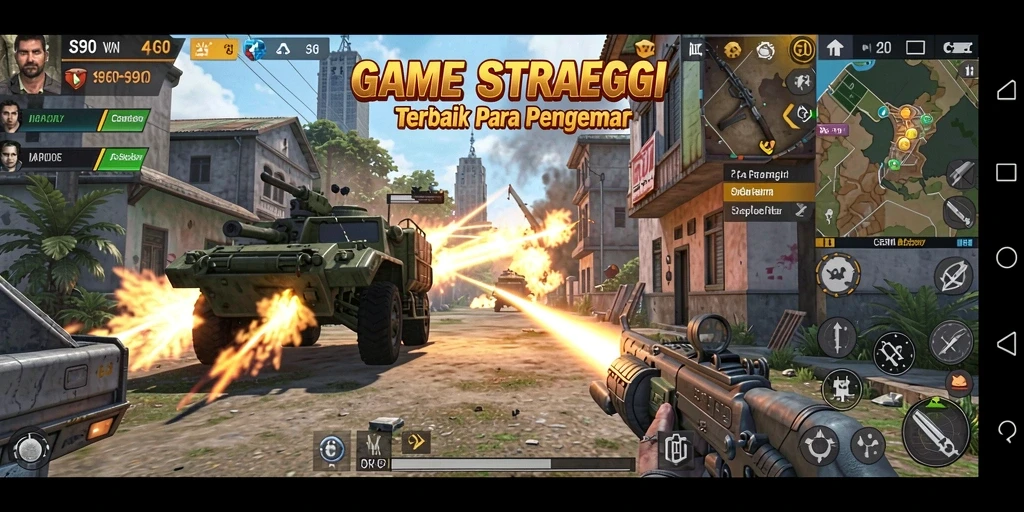 Gameplay S80 menampilkan aksi taktis yang mendebarkan.