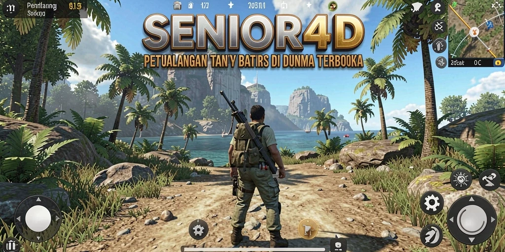 Gameplay Open World yang mendebarkan di SENIOR4D.