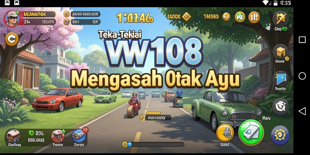Tampilan gameplay VW108 yang menantang dan mengasyikkan.