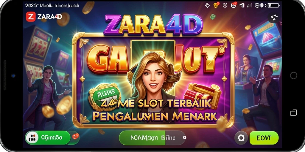 Tampilan gameplay mengasyikkan di ZARA4D dengan berbagai fitur Slot.